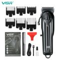 VGR V-282 Salon Series Professional Digital Display Cordless Hair Clipper Electric Hair Trimmer. 