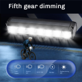 JAERBEE Front LED Light for Electric Scooter 4000mAh Waterproof Flashlight USB Charging Bicycle Cycling Lamp. 
