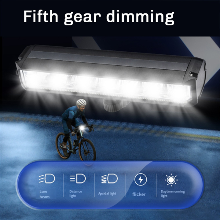 JAERBEE%20Front%20LED%20Light%20for%20Electric%20Scooter%204000mAh%20Waterproof%20Flashlight%20USB%20Charging%20Bicycle%20Cycling%20Lamp%20-%20Image%205