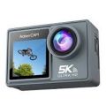 5k Action Camera HD With External Mic And Extra Battery. 