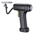 DISICHEN New 120W Handheld Air Compressor Wireless/Wired Inflatable Pump Portable Air Pump Tire Inflator Digital for Car Bicycle Balls. 