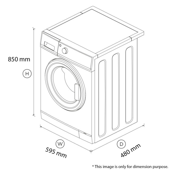 SKYWORTH%207%20KG%20Front%20Loading%20Fully%20Automatic%20Washing%20Machine%20with%20Inverter%20Motor%20(F70265AB)%20-%20Image%202