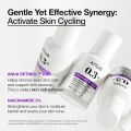 Anua Nano Retinol 0.3% + Niacinamide Renewing Serum – 30ml | Korean Anti-Aging & Brightening Skincare. 