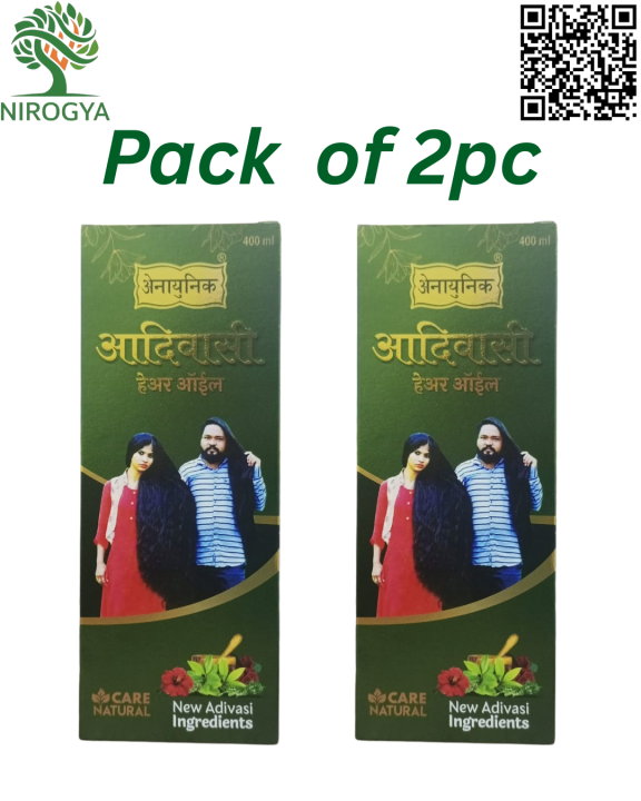 Adivasi Hair Oil 400ml Pack Of 2pc