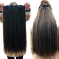 Long Straight Synthetic Hair Extension Piece. 