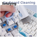 Sutuiying Hot Selling Anrushide 7-in-1 Computer Keyboard Cleaner Brush Kit Bluetooth Earphone Cleaning New Pen For Airpods 3 Pro Headset Cleaning Tool Keycap Puller. 
