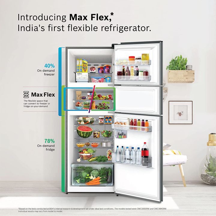 BOSCH%20Refrigerator%203%20Door%20364%20L%20Smoky%20Steel%20CMC36K05NI%20-%20Image%204