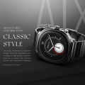 HiFuture Ultra3 Pro Stainless Steel Smartwatch | 2.04'' Super Amoled Display | AI Enhanced Health Monitoring | Bluetooth Calling | IP68 Water Resistant | 7 Days Battery By PMH. 