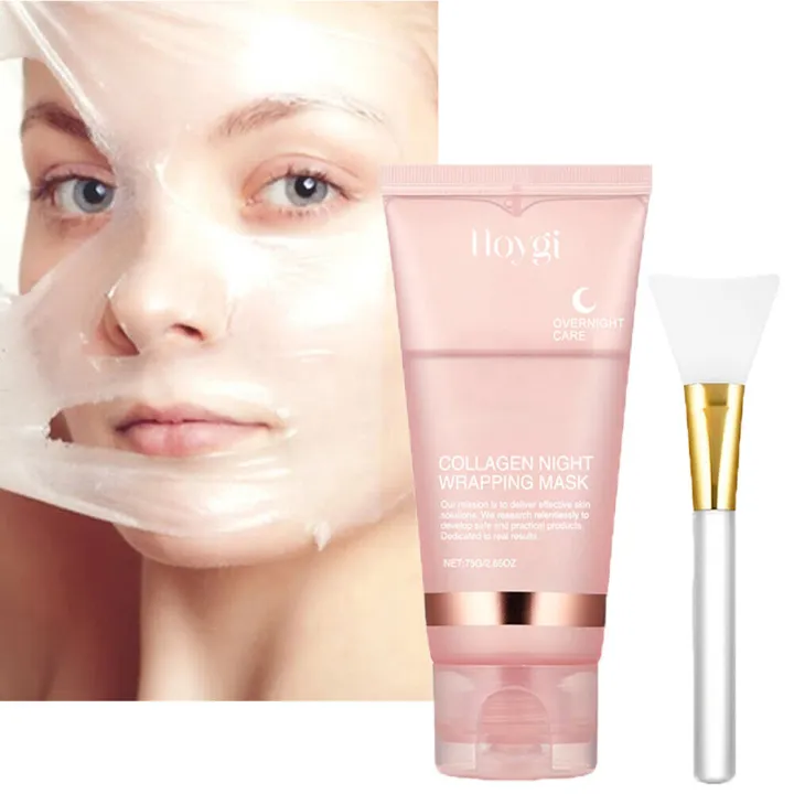 Hoygi%20Collagen%20Night%20Wrapping%20Mask%2075g%20%7C%20Korean%20Skincare%20-%20Image%202