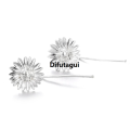 Difutagui Delysia King 2021 New Daisy Earrings Cute Girls High Quality Sunflower Long Ear Studs Gift for Best Friend. 