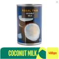 Regal Thai Canned Coconut Milk 17-19% fat- Normal lid-400ml. 