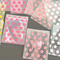 50PCS Transparent Color Star Love Self-adhesive Opp Bag Odd Biscuit Self-sealing Retail Bag Jewelry Gift Packaging Plastic Bags TAOPA. 