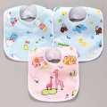 3 Pieces Waterproof Combo Pack Baby Bibs for Baby - Multicolor. 