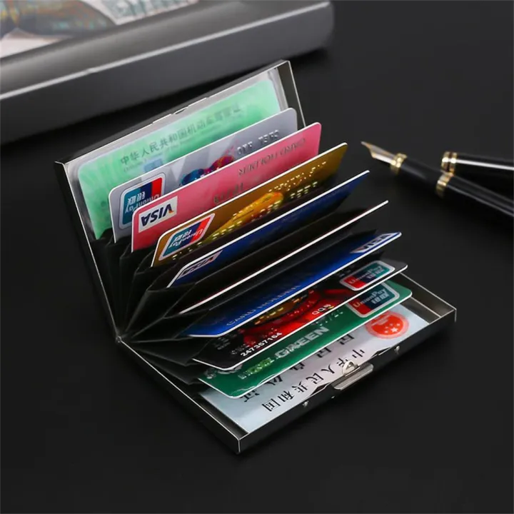 Metal%20Cardholder%20Anti%20Holder%20Stainless%20Steel%20Slim%20Id%20Cardholder%20for%20Women%20Travel%20Men%20-%20Image%207