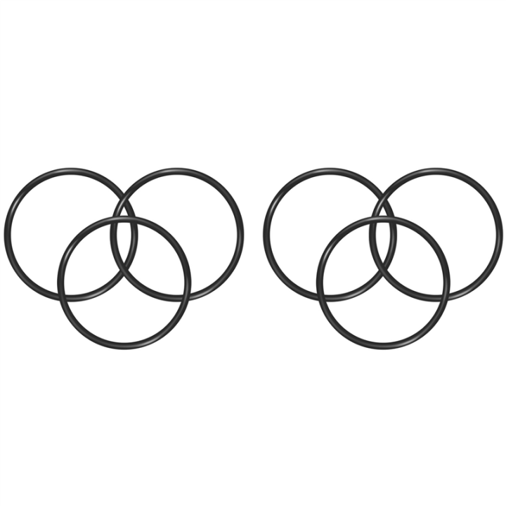 151122 O-Ring 6-Pack – Compatible With Big Blue, Pentek, Pentair Filter Housings – OEM Size Replacement For Water Systems