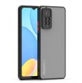 Redmi Note 11 / 11S - Smoke Matte Case with Camera Protection Cover. 