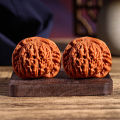 Cosme Natural Hand Massage Tool 2pcs Natural Wood Walnut Hand Massage Balls for Stress Relief Blood Circulation Focus Joint Health Sleep Aid. 