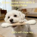 Creative Large Size Cat Grinding Biting Stick Cotton Swab Shaped Durable Giant Cotton Swabs Cat Toys Bite Resistant Kitten Chew Sticks Boredom. 
