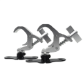 1Pair Aluminum Stage Light Hook Beam Moving Light Truss Clip Safety Load 150KG For DJ Disco Stage Equipment Easy To Replace (B). 