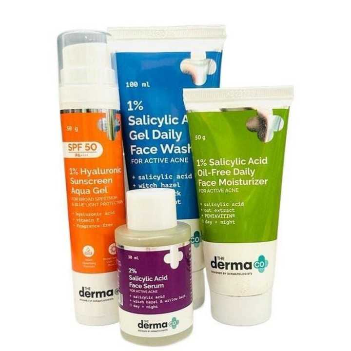 The Derma Co Oily Skin Care Set , 4pcs
