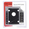 Universal 9.5Mm Second Hdd Caddy Sata 3.0 Hard Drive Adapter Ssd Hdd Hard Disk Enclosure Case For Laptop Optical Drive Bay. 