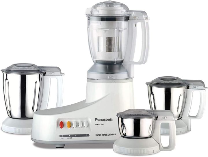 PANASONIC%20MX-AC400%20White%20550%20Watt%20Juicer%20Mixer%20Grinder%20With%204%20Jars%20(White)%20-%20Image%202