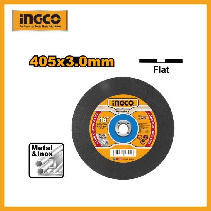 INGCO 405X3.0mm Abrasive Metal Cutting Disc MCD304051
