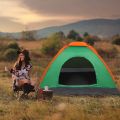 Camouflage Camping Dome Tent - Waterproof, Easy Assembly, Durable Fabric, Full Coverage Rain Protection - Ideal for 3-4 Persons. 