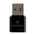 Consistent Wi-Fi Mini USB Adapter (150 Mbps). 