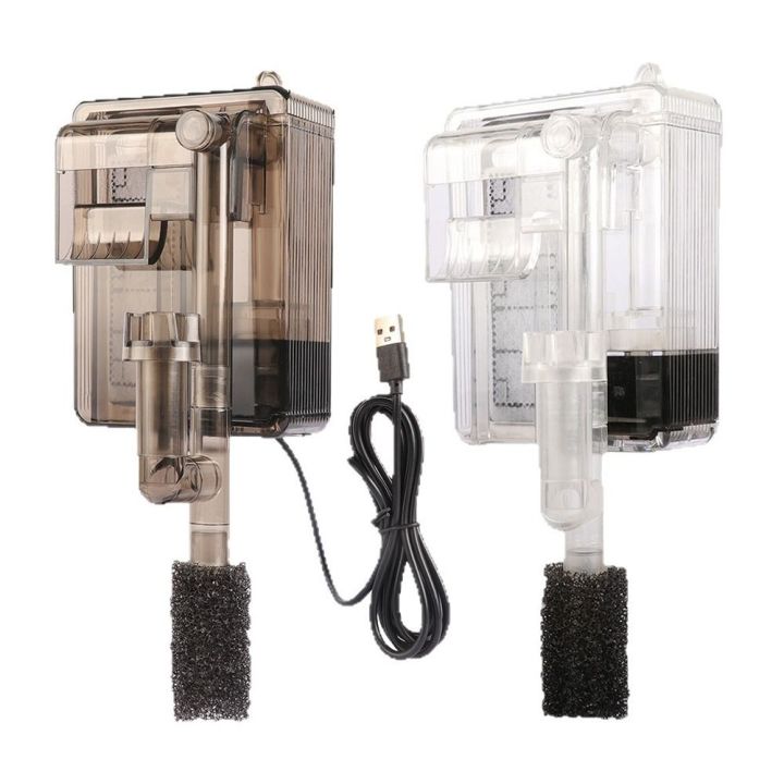 Durable 3 in 1 Fish Tank Filters Adjustable Flow Hanging Aquarium ...