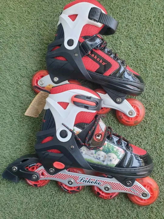 Roller%20Skets%20Shoes%20Adjustable%20%2038-41%20Europian%20Size%20in%20Red%20and%20Black%20Colour%20By%20Mitrata%20-%20Image%203