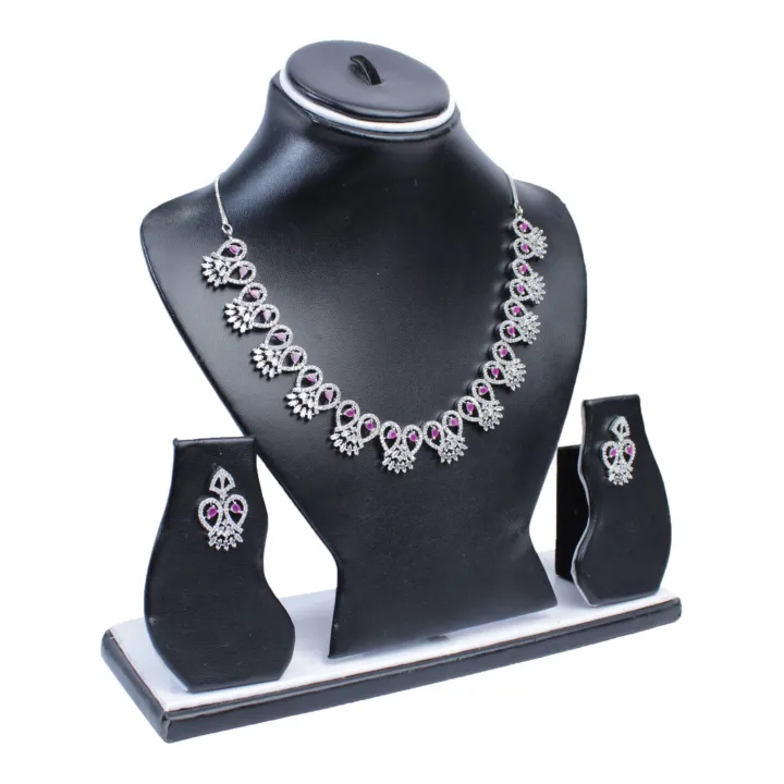 American%20Diamond%20Jewellery%20Set%20For%20Women%20-%20Image%204