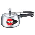 Hawkins Silver Aluminum Pressure Cooker With Free Recipe Book - 1.5 Litres. 