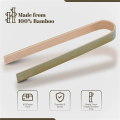 Wooden Tongs for Cooking 80Pcs Mini Toaster Tongs, Mini Bamboo Tongs for the Kitchen Planet-Friendly and Light Weight. 