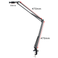 Photography Adjustable Arm Stand Table Stand Kit for Digital Video Microscope Camera Boom Scissor Arm Stand Holder Kit. 