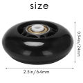 8 Pack Inline Skate Wheels, Indoor/Outdoor Roller Skate Wheels, Replacement Wheels with Bearing 64mm. 