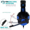 DISICHEN Sales promotion Anrushide VIKEFON Wired Ps4/Ps5/Xbox/Smartphone/PC Headset Gaming Headset New 120° Adjustable GamerHeadset with Noise Cancelling Microphone. 