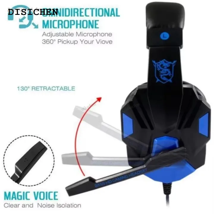 DISICHEN%20Sales%20promotion%20Anrushide%20VIKEFON%20Wired%20Ps4/Ps5/Xbox/Smartphone/PC%20Headset%20Gaming%20Headset%20New%20120%C2%B0%20Adjustable%20GamerHeadset%20with%20Noise%20Cancelling%20Microphone%20-%20Image%206