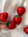 Hot Strawberry Lip Balm Shape for Sweet Lips - 1 Piece. 