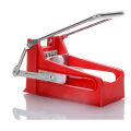 NAMUNY Stainless Steel French Fry Cutter Potato Vegetable Cutters 2 Blades, Red. 