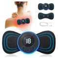 Wireless EMS Body Massager Machine for Pain Relief | 8 Modes & 19 Intensity Levels | Mini Butterfly Massager for Neck, Back, Legs & Shoulder | Portable Vibration Therapy Device No Ratings. 