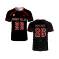 HOT 2025 New The Foxhole Court Edgar Allan Ravens Lacrosse Jersey Cosplay Riko Moriyama 3D Tshirt All For The Game Kids Uniform. 