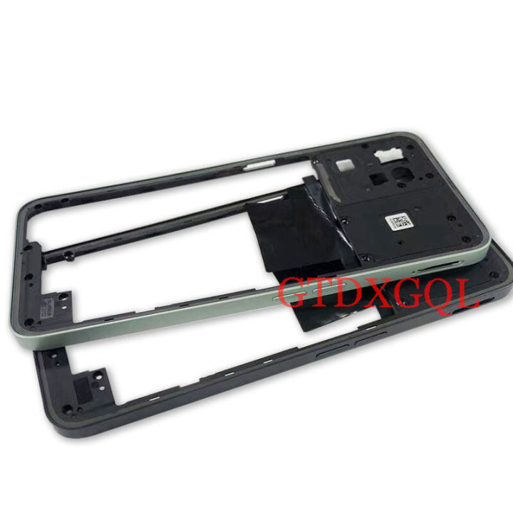 6.6 inches For Realme C35 Middle Frame Plate Back Housing Board LCD Support Mid Faceplate Bezel Replace Repair Spare Part