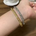 【Exclusive Offer】Italian Cloth Qi Latiras Bracelet Women's Stacked Tiger Eye Four-leaf Clover Bracelet Vintage Maillard Style. 