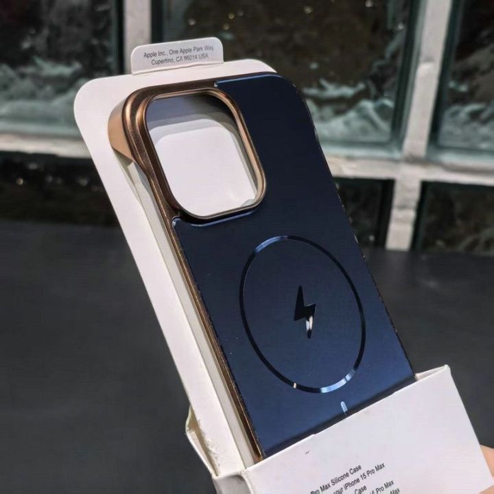 Cover%20G%20Back%20Plate%20Shockproof%20Lens%20Protection%20A%20Plus%20ro%20Max5%2014%201e%2016%201%20iPhon%20PC%20Magnetic%20Plating%20Frameless%20Hard%20Phone%20Case%20for%203%2012%20P%20-%20Image%202