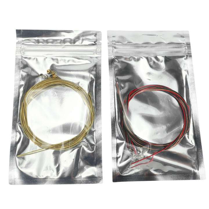 Spreeshop%204%20Sets%20of%2024%20Guitar%20Strings%20Replacement%20Steel%20String%20for%20Acoustic%20Guitar%20Guitar%20Changing%20Tool%20-%20Image%202