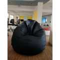 Fumo Classic Faux Leather Bean bag XXXL - Black (with beans). 