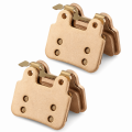 2 Pairs Durable Metal Bicycle Disc Brake Pads High-Performance Long-Lasting E-bike Brake Pads Easy To Install Lightweight Replacement Brake Pads for Ridstar Q20/ Q20mini/ Q20 Pro/ Mn26/ H20 Pro/ Dc26 Electric Bikes E-Bike Brake System Use. 