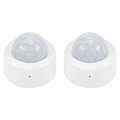 JAERBEE 2X Tuya Zigbee PIR Motion Sensor Human Body Motion Sensor Smart Life Control Works with Alexa Home. 