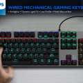 RGB Gaming Blue Switches Mechanical keyboard. 